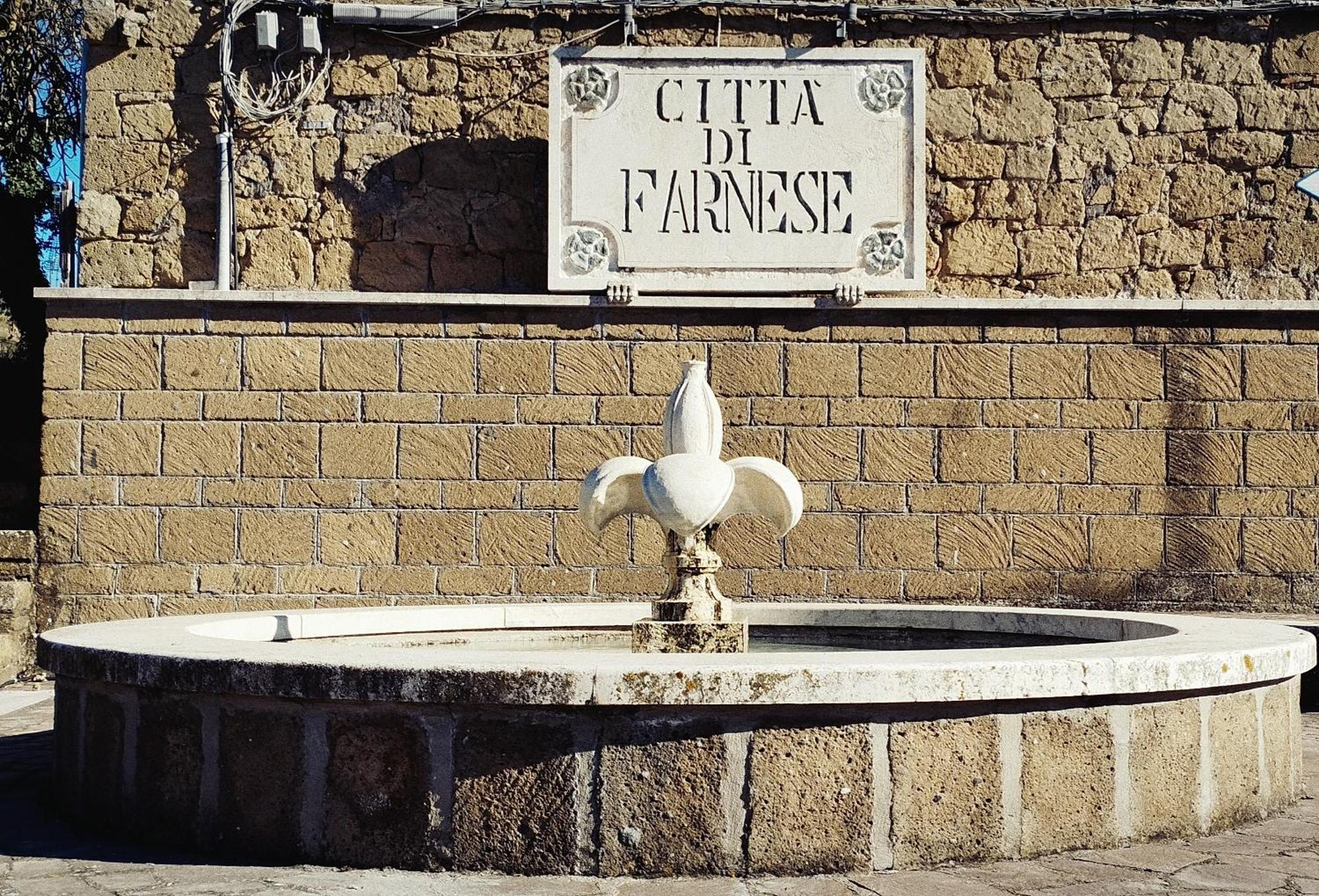 Апартаменты La Chascona Di Farnese Casa Di Tufo Nel Borgo Экстерьер фото
