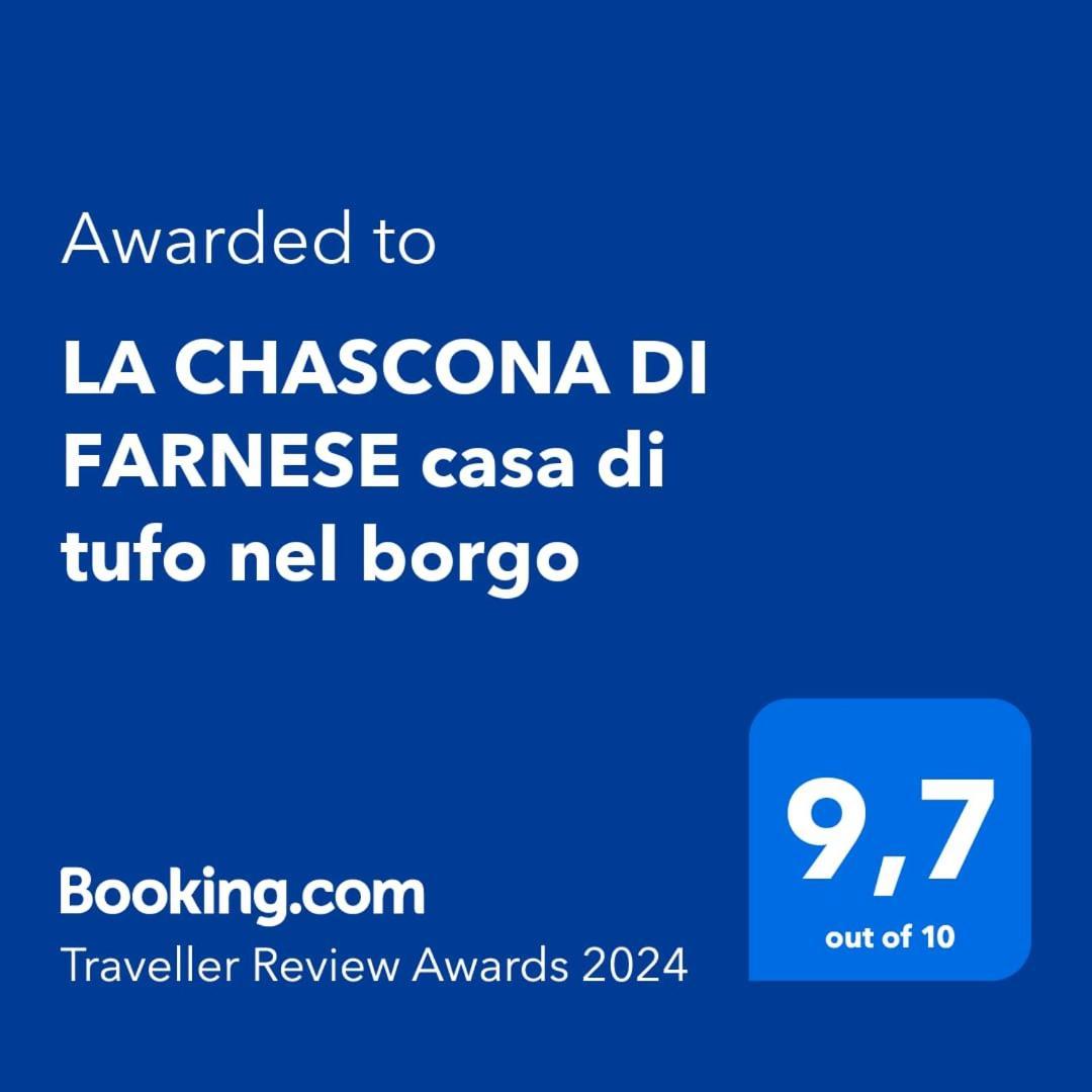 Апартаменты La Chascona Di Farnese Casa Di Tufo Nel Borgo Экстерьер фото